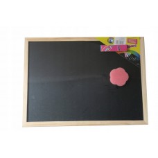 tablica z kredą gąbką 30x40 ścieralna 4 kolory