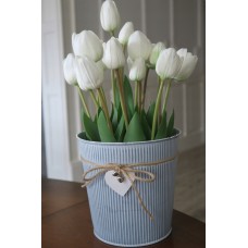 sztuczne kwiaty tulipany silikonowe 14 szt BOX