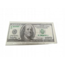 serwetki papierowe dolary euro - 10szt. 34x32