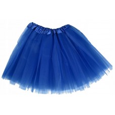 granatowa SPÓDNICZKA TIULOWA spódnica niebieska