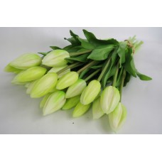 sztuczne kwiaty tulipany silikonowe 9szt bukiet XL