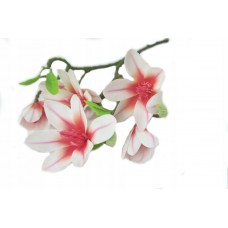 sztuczne kwiaty magnolie wiązanka bukiet JAKOŚĆ