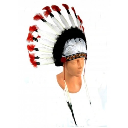 pióropusz indiański indianina indianin kostium