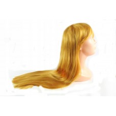 070 peruka karnawałowa blond ruda długie peruki