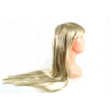 072 peruka karnawałowa blond bardzo długie peruki